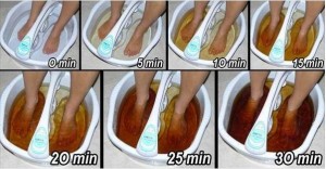 detoxifiere cu picioarele in apa remedii pentru curatarea vaselor de sange